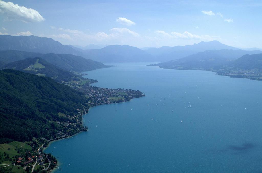 Haus Gruber Hotel Attersee Exterior foto