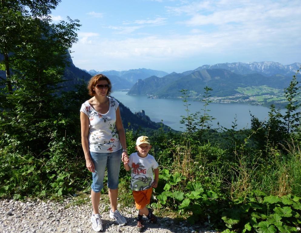 Haus Gruber Hotel Attersee Exterior foto