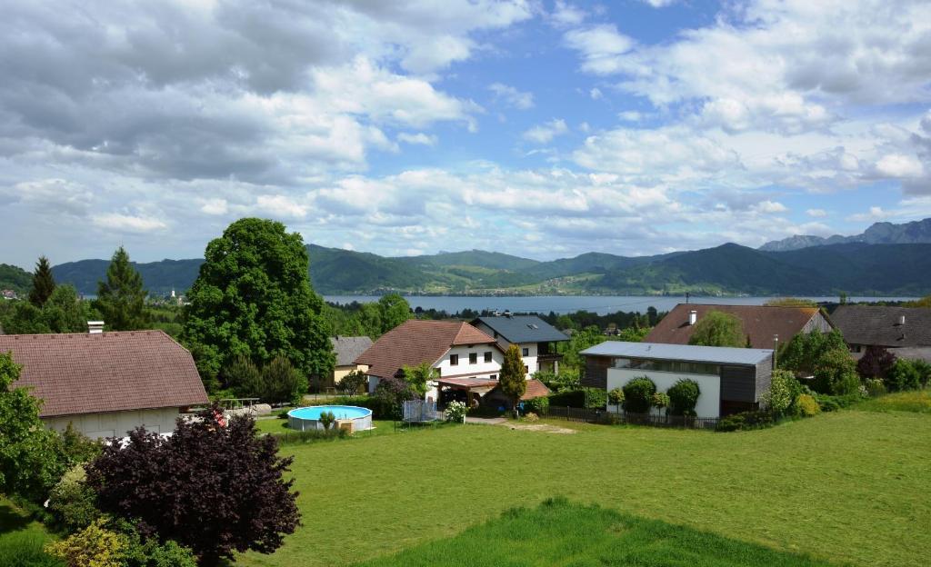 Haus Gruber Hotel Attersee Exterior foto